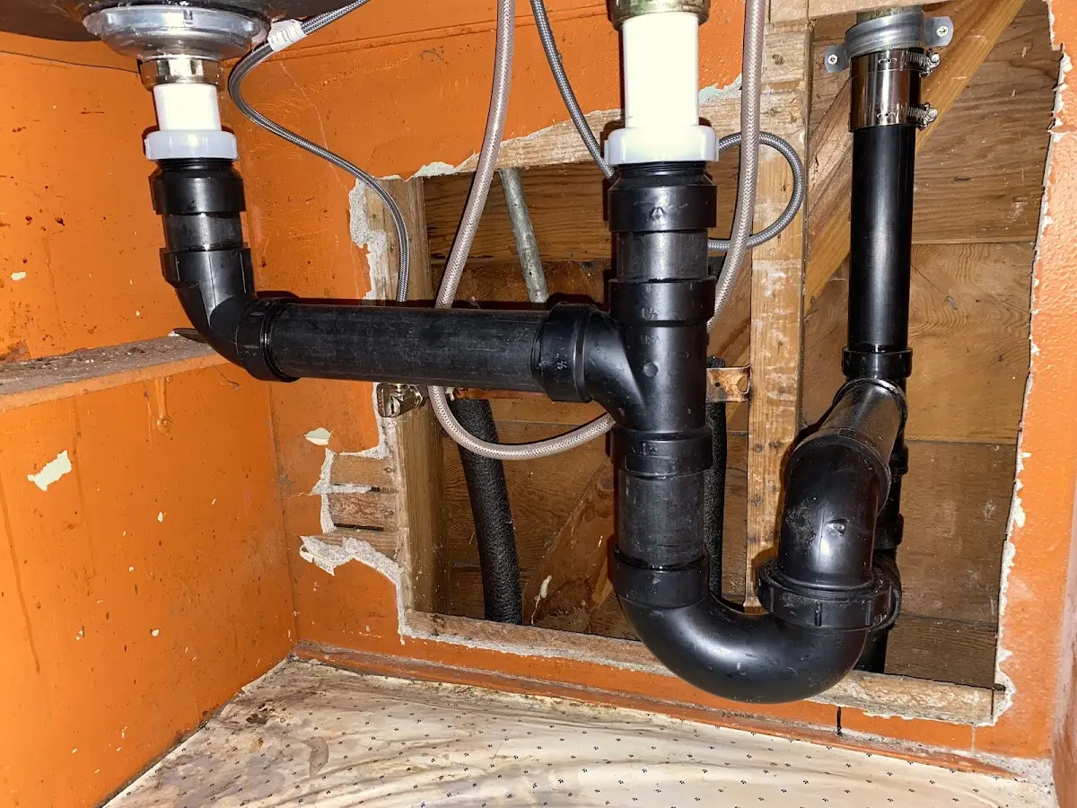 Professional Plumbing Inspection equipment and tools on the job in Aldine